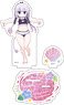 [Miss Kobayashi`s Dragon Maid] [Especially Illustrated] Big Acrylic Stand [Swimwear Ver.] (2) Kanna (Anime Toy)