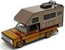 Chevy Silverado w/Camper Brown (Diecast Car)