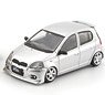 Toyota 1998 Vitz / Echo 5 Door Silver RHD (Diecast Car)