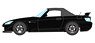 Honda S2000 (AP2) Type-S 2007 Berlina Black (Diecast Car)