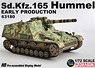 Sd.Kfz.165 Hummel Early Production 3 Color Camouflage (Pre-built AFV)