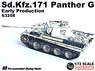 WW.II ドイツ軍 Sd.Kfz.171 パンターG 初期生産型 砲塔番号 112号車 東プロイセン 1945 完成品 (完成品AFV)