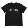 Nier: Automata Ver1.1a YoRHa Force T-Shirt Black S (Anime Toy)