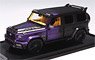 MANSORY Mercedes-AMG G63 Purple/Black (Diecast Car)