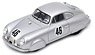Porsche 356 No.46 20th 24H Le Mans 1951 1st time Porsche at Le Mans A. Veuillet - E. Mouche (Diecast Car)