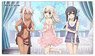 [Fate/kaleid liner Prisma Illya: Licht - The Nameless Girl] [Especially Illustrated] Rubber Mat (Ilya & Miyu & Chloe/Room Wear) (Card Supplies)