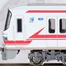 Meitetsu Series 1850 (1853 Formation) Additional Two Car Formation Set (without Motor) (Add-on 2-Car Set) (Pre-colored Completed) (Model Train)
