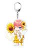 [The Quintessential Quintuplets Movie] Mini Chara Acrylic Key Ring Ichika Nakano Flower Ver. (Anime Toy)