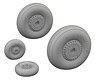 MC.202 wheels (for Italeri) (Plastic model)