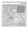 Photo-Etched Parts for WWII British Army 30-CWT 4x2 Truck (for Airfix) (Plastic model)