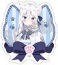 Kawaii Neko niwa Kinyanya ni Saseyo -Cat ASMR- Die-cut Sticker Anne (Anime Toy)