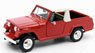 Jeep Star Commando Pickup Red (Diecast Car)
