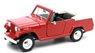 Jeep Star Commando Roadster (1967) Red (Diecast Car)