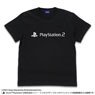 Play Station T-Shirt for Play Station 2 Black XL (Anime Toy)