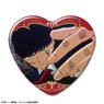 TV Animation [Mashle: Magic and Muscles] Heart Type Hologram Can Badge Design 01 (Mash Burnedead/A) (Anime Toy)