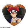 TV Animation [Mashle: Magic and Muscles] Heart Type Hologram Can Badge Design 11 (Dot Barrett/B) (Anime Toy)