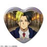 TV Animation [Mashle: Magic and Muscles] Heart Type Hologram Can Badge Design 16 (Rayne Ames/A) (Anime Toy)