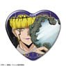 TV Animation [Mashle: Magic and Muscles] Heart Type Hologram Can Badge Design 29 (Cell War/B) (Anime Toy)