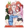 The Quintessential Quintuplets Season 2 Acrylic Chara Stand H [Ichika & Nino & Miku & Yotsuba & Itsuki] (Anime Toy)