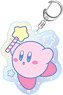 Kirby`s Dream Land Aurora Acrylic Key Ring C Kirby & Star Rod (Anime Toy)