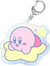 Kirby`s Dream Land Aurora Acrylic Key Ring E Kirby & Warp Star (Anime Toy)