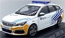 プジョー 308 SW 2018 ベルギー警察 (ミニカー)