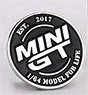 MINI GT ラウンドロゴ ピンバッジ (ミニカー)