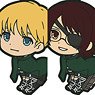 Attack on Titan Tsunpittsu Rubber Strap Collection (Set of 8) (Anime Toy)