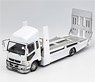 Mitsubishi FUSO Truck Double Decker Car Carrier White (Diecast Car)