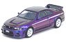 Nissan Skyline GT-R (R33) NISMO 400R Midnight Purple II Hong Kong Toycar Salon 2023 Exclusive (Diecast Car)