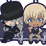 Detective Conan Trading Rubber Strap Rich (Set of 6) (Anime Toy)