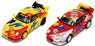 Porsche 993 Shell Carrera Cup 1993 (2 Cars Set) w/Rear Spoiler (Diecast Car)