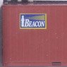 20f Dry Container Style Beacon (3 Pieces) (Model Train)