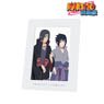 Naruto: Shippuden [Especially Illustrated] Sasuke Uchiha & Itachi Uchiha A Past and Present Ver. Chara Fine Mat (Anime Toy)