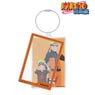 Naruto: Shippuden [Especially Illustrated] Naruto Uzumaki Past and Present Ver. Twin Wire Big Acrylic Key Ring (Anime Toy)