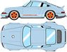 Singer 911 DLS 2022 Gulf Blue (Diecast Car)