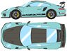 Porsche 911 (991.2) GT3 RS Weissach Package 2018 Mint Green (Diecast Car)