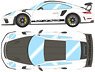 Porsche 911 (991.2) GT3 RS Weissach Package 2018 White (Diecast Car)