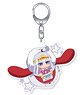 Sleepy Princess in the Demon Castle Acrylic Key Ring [Chara Ride] Princess Syalis on Doggy Pot (Anime Toy)