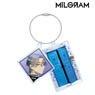 Milgram Shidou [Triage] Jacket Illustration Ver. Twin Wire Big Acrylic Key Ring (Anime Toy)