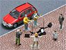 Diorama Collection64 #CarSnap23a Street Live (w/Civic Shuttle Beagle) (Diecast Car)
