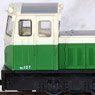 The Railway Collection Narrow Gauge 80 Nekoyama Forest Railway Type S4 Diesel Locomotive (Two Tone Color), Freight Car Two Car Set C (2-Car Set) (Model Train)