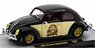 1952 VW Beetle Deluxe Model `MOONEYES` - Gloss Black (Diecast Car)
