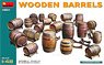 *Bargain Item* Wooden Barrels (Plastic model)