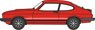 (N) Ford Capri Mk3 Sebring Red (Model Train)