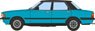 (N) Ford Cortina Mk5 Cosmos Blue (Model Train)