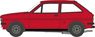 (N) Ford Fiesta Mk1 Venetian Red (Model Train)