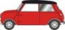 (OO) Austin Cooper Mini Tartan Red/Black (Model Train)