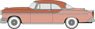 (HO) 1955 Chrysler New Yorker Deluxe Coupe St. Regis Desert Sand / Canyon Tan (Model Train)