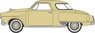 (HO) 1950 Studebaker Champion Starlight Coupe Tulip Cream (Model Train)
